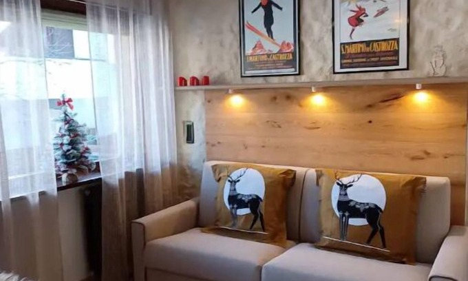 San Martino di Castrozza Apartamento | Lovely studio apartment with mountain view