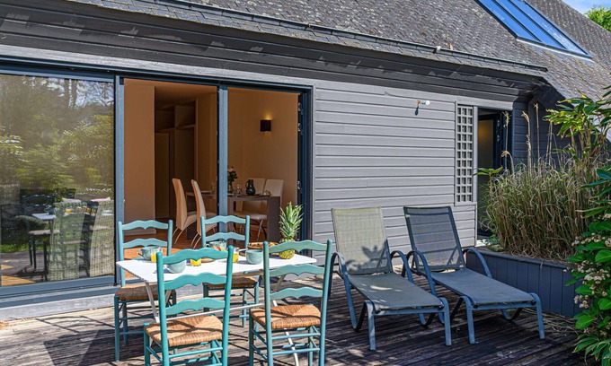 Saint-Philibert Apartamento | Bonito apartamento para 4 personas con WIFI, TV, terraza y aparcamiento