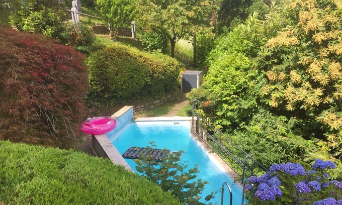 San Nazzaro Apartamento | Apartamento con WIFI, piscina, TV, patio, mascotas permitida, vista panorámica, aparcamiento
