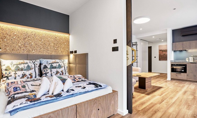 Abertamy Apartamento | Precioso apartamento para 6 personas con WIFI, A/C, TV, patio y aparcamiento