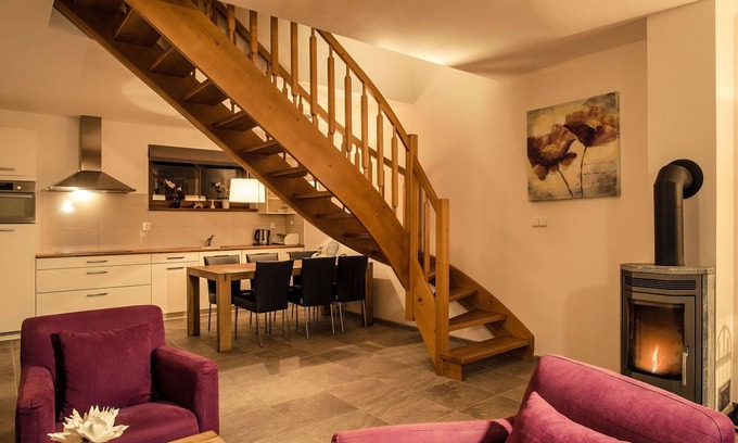 Lipno nad Vltavou Casa | Precioso apartamento en villa con WIFI, TV, terraza, mascotas permitida y aparcamiento