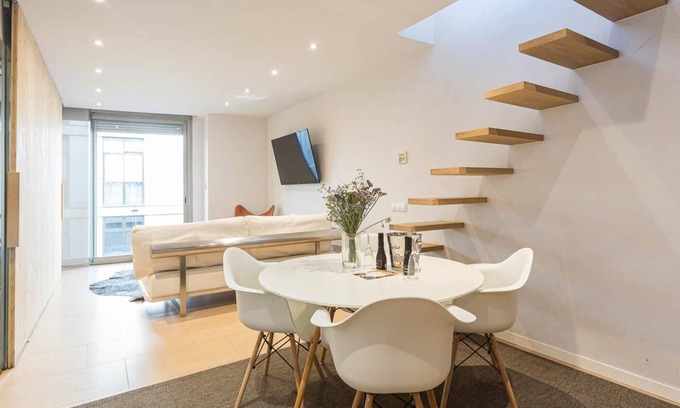 Sant Gervasi Apartamento | Encantador apartamento con amplia terraza privada en Sant Gervasi por temporadas