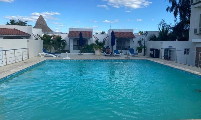 Boca Chica Apartamento | Apartamento encantador en Boca Chica con piscina y gimnasio
