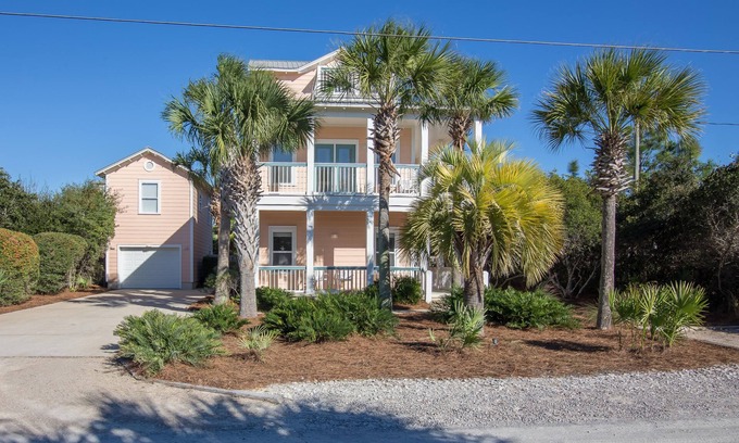 Santa Rosa Beach Casa | Lovely Coral Reef 5 B / R, 5 baños, piscina privada.