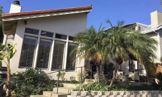 Village of La Jolla Casa | Lovely home a short walk to beach and Village of La Jolla with pool.