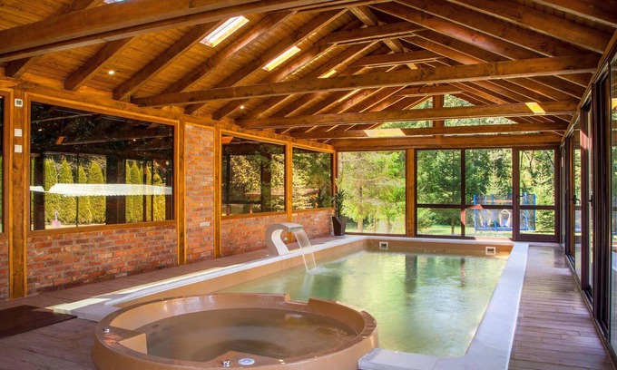 Brestovac Casa | Preciosa casa en Novo Zvecevo con sauna