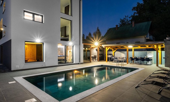 Brestovac Casa | Preciosa casa en Novo Zvecevo con sauna