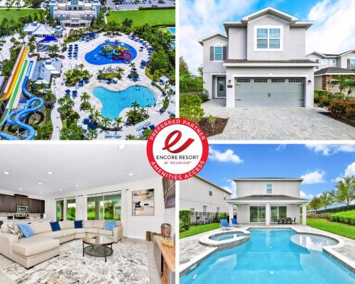 West Kissimmee Casa | Lovely Home Near Disney With Private Pool, Water Park & Resort Access At Encore Resort Reunion - 7423Mr