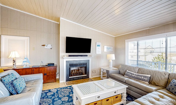 Sandbridge Casa | Lovely home with private pool, hot tub, foosball, air hockey & easy beach access