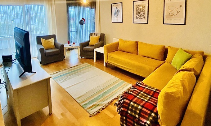 Bayramoglu Mahallesi Apartamento | Lovely House 2bedroom apartment with sea view near by John Hopkins
