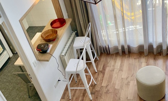 Chacarita Apartamento | Edificio Algodonera - Loft encantador Recientemente amueblado