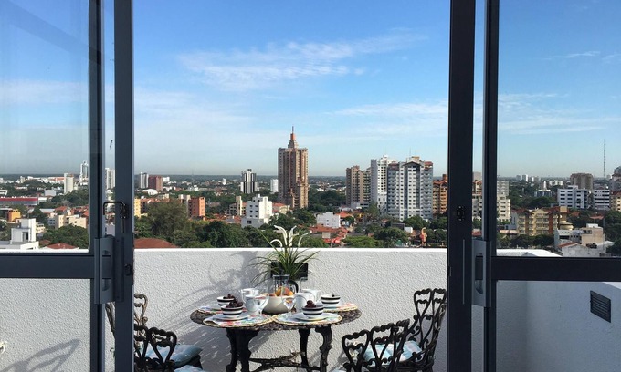 Santa Cruz Apartamento | Precioso piso superior Piso con espectaculares vistas de la ciudad de 180 grados Vista