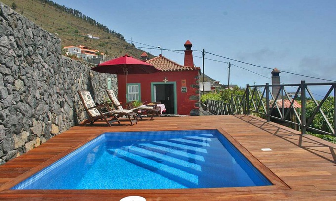 Las Indias Cabaña | LP1084 Casa rural con piscina privada en Fuencaliente
