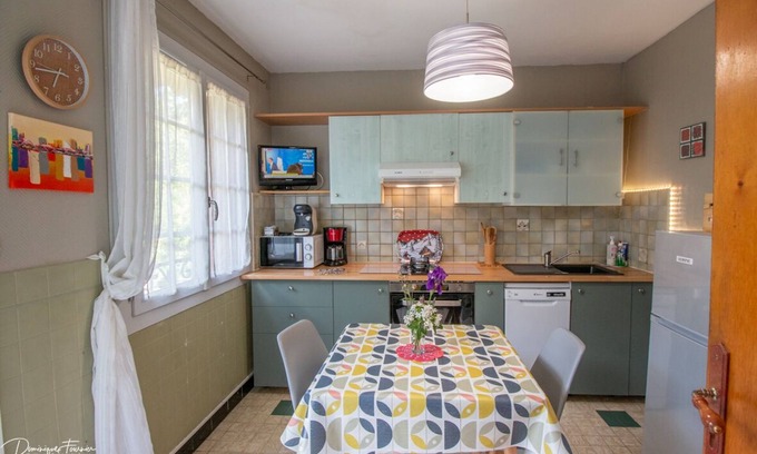 Bagneres-de-Luchon Apartamento | Luchon Maisonnette T2 Centre-Ville Jardin Wifi #7