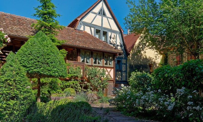 Riquewihr Apartamento | Lucky Dragon ***** Apartamento familiar con terraza cubierta