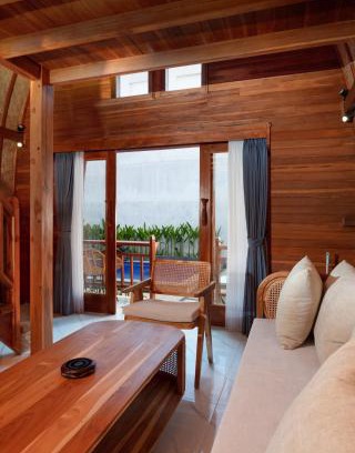 Ungasan Casa | Luh Adi Villa 3, Modern Balinese wooden house close to Uluwatu