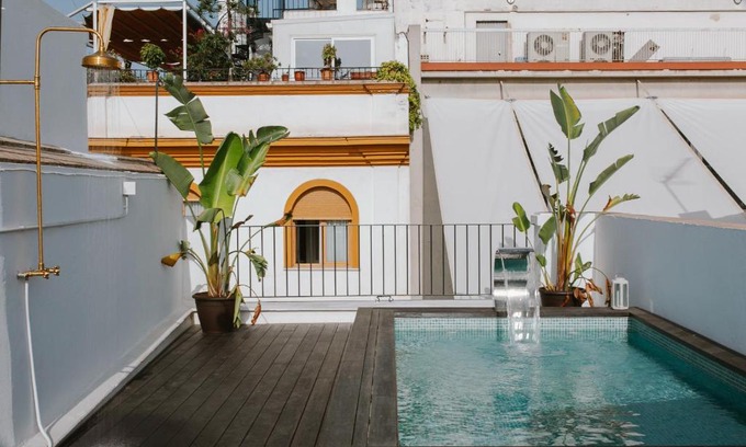 Historical Center Apartamento | Lujoso apartamento con piscina compartida 3