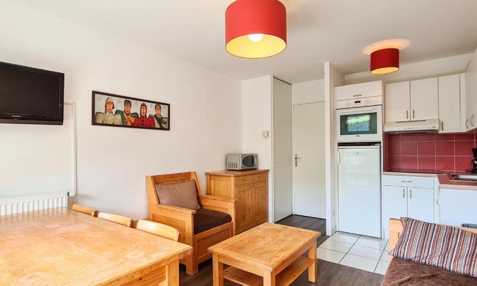 Flaine Apartamento | Lumineux 2 Pièces avec Cabine à Flaine Forêt · Balcon Sud · Parking Couvert · Proche Pistes - FR-1-425-149