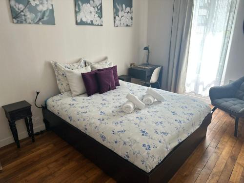 Suresnes Apartamento | Lumineux & cosy accès Paris Versailles La Défense