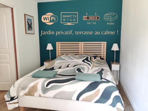 Trelaze Apartamento | Lumineux T2, 4 pers, jardin & terrasse au calme