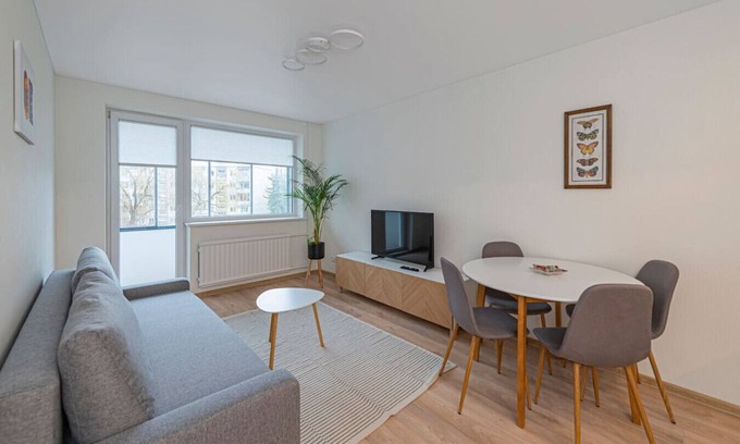 Kaunas Apartamento | Luminious ap w balcony by PoloApartments
