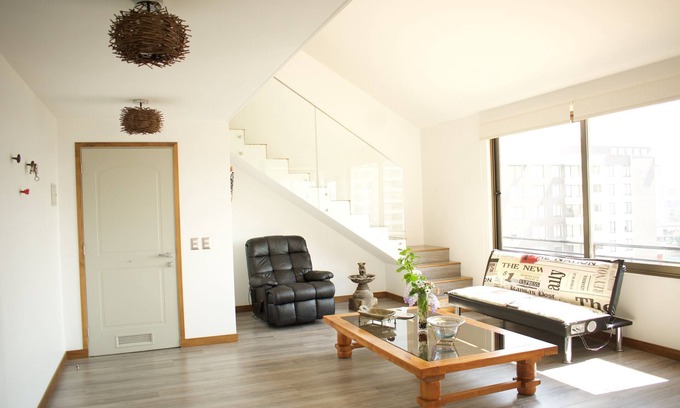 Nunoa Apartamento | Luminoso y espectacular Loft en último piso con jacuzzi