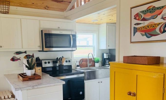 Cullman Cabaña | Lure Living - Less than a mile from Smith Lake Park
