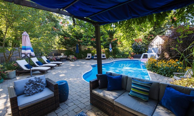 Eastham Casa | Lush gardens, in-ground pool, close to Coast Guard Beach