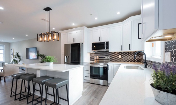 Barney Circle Apartamento | LUX 3-Bedroom Apartment in DC with Rooftop