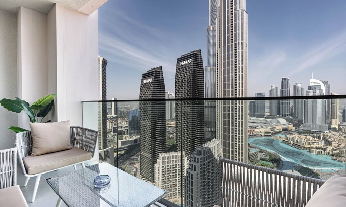 Downtown Dubai Apartamento | Lux 3BHK Burj Khalifa & fountain view