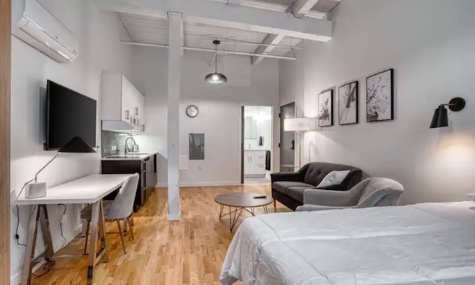 Downtown Hartford Apartamento | Lux Boutique Large Private LOFT Pratt St Hartford