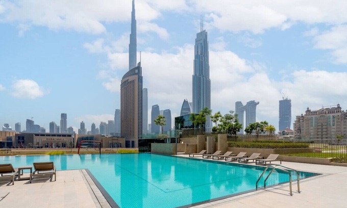 Za'abeel 2 Apartamento | Lux Burj Khalifa View | 2 min walk to Dubai Mall