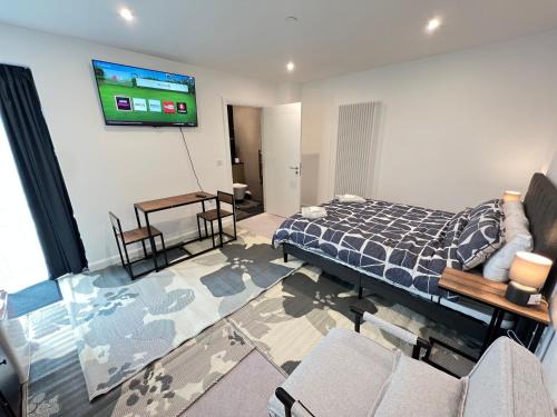 Docklands Apartamento | Lux New Studio Apartment Exel London