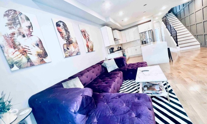 Northeast Condominio | Luxe 3BDR Penthouse Rooftop TV+Capitol+Monument Views+Parking Free Cancellation