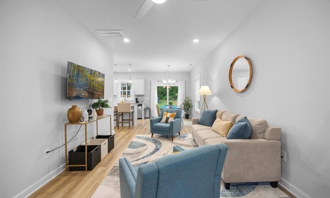 Durham Casa | Luxe 3BR Near Duke, DPAC, NCCU & Downtown Durham with Free Parking and Fast WiFi