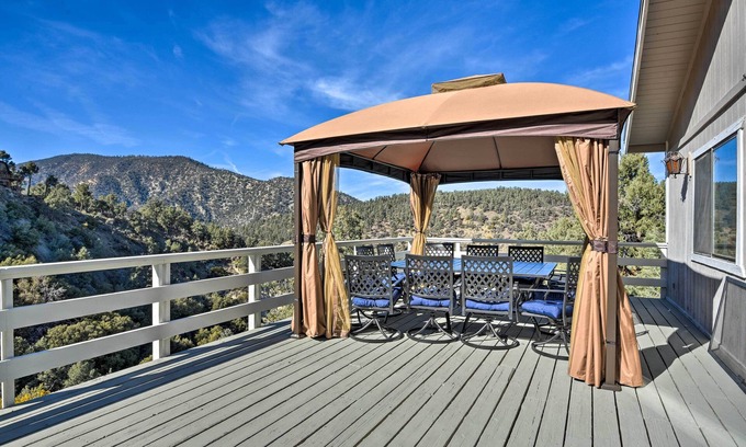 Pine Mountain Club Cabaña | Luxe Escape w/ Decks, Mtn Views, Game Room!