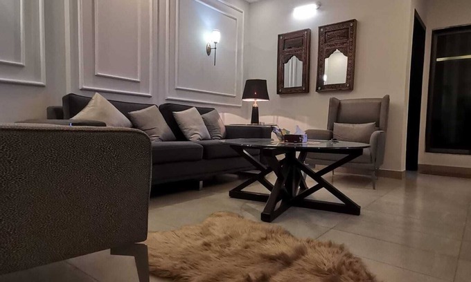 Islamabad Apartamento | luxe leaf residence with Patio & Gym, luxury in the heart of capital city
