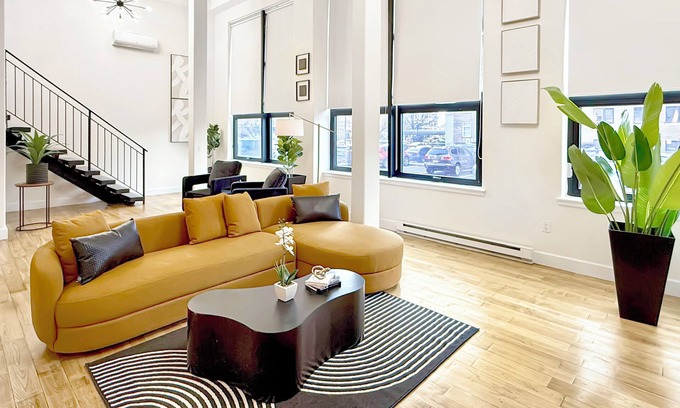 East Orange Apartamento | Luxe LOFT APT-Gym- near NYC,EWR,Prudential,NJPAC,Amer Dream,MetLife