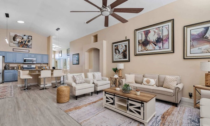 East Mesa Casa | Luxe Mesa Home w/ Pool, Yard, Game Room