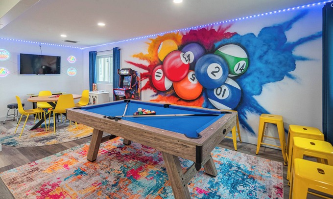 Mesa Casa | Luxe Oasis! Heated Pool, Spa, Theater, Game room, Sauna & Gym!