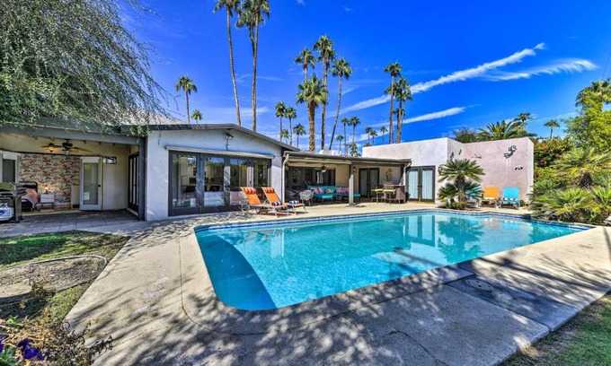 Deep Well Ranch Casa | Luxe Palm Springs Home with Backyard Oasis!