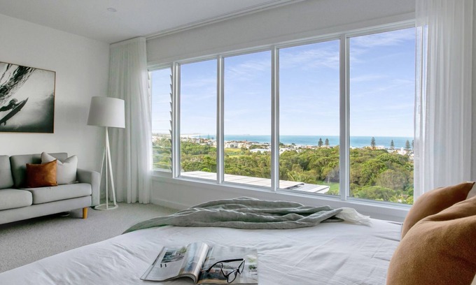 Kingscliff Casa | Luxe Paradise with sweeping Ocean Views & Pool