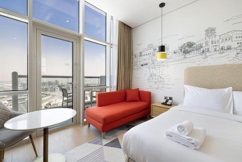 Jumeirah Village Triangle Apartamento | LUXE | Serviced Hotel Apartment | Full City View