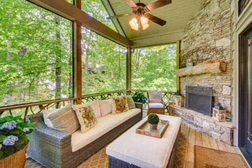Cullowhee Casa | Luxe Trillium Home with Fire Pit, 5 Mi to Cashiers
