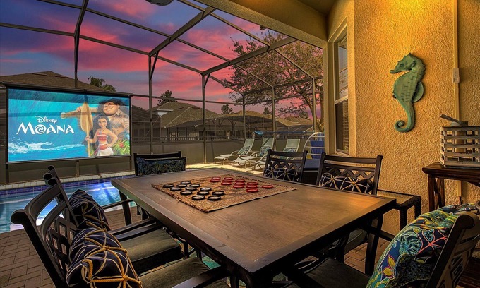Windsor Hills Villa | Luxe Windsor Hills 5BR/5BA w/Poolside Theatre & Game Room!