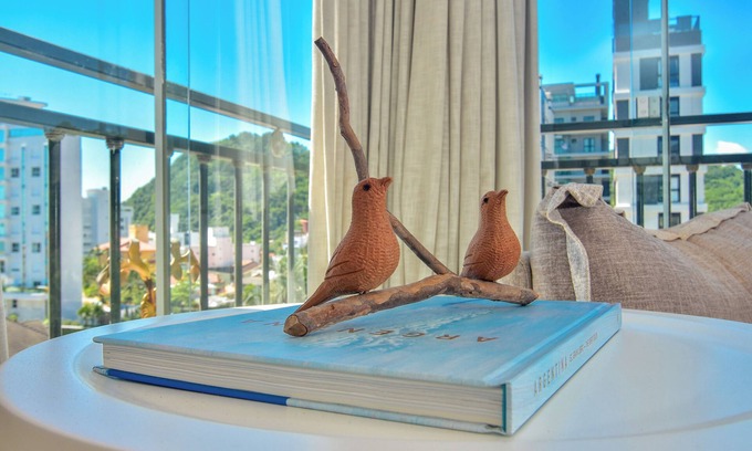 Praia dos Amores Apartamento | Luxo com Vista Mar na Praia Brava, Itajaí BX0760