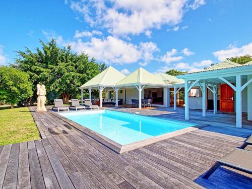 Plum Bay Casa | Luxueuse Villa avec Piscine Privée et Jardin dans un Cadre Sécurisé à Terres Basses, Marigot - FR-1-734-12