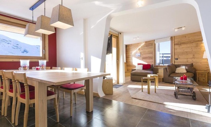 Avoriaz Apartamento | Luxueux appartement 5 pièces pour 10 pers. avec piscine et vue panoramique - FR-1-314-113