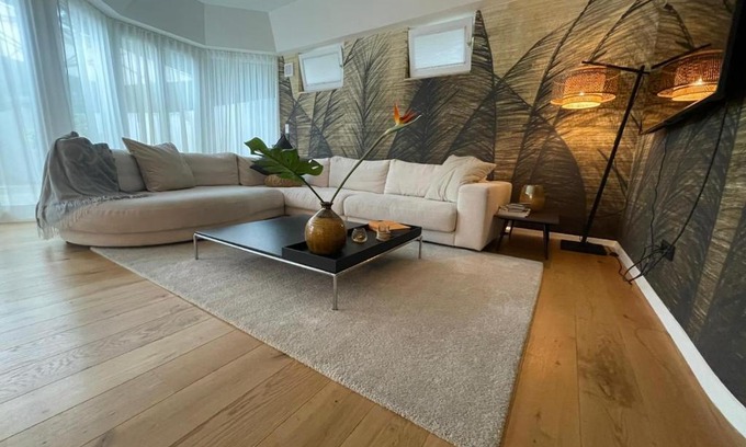 Munchner Freiheit Apartamento | Luxuriöses Loft mit großer Sonnenterrasse & Sauna