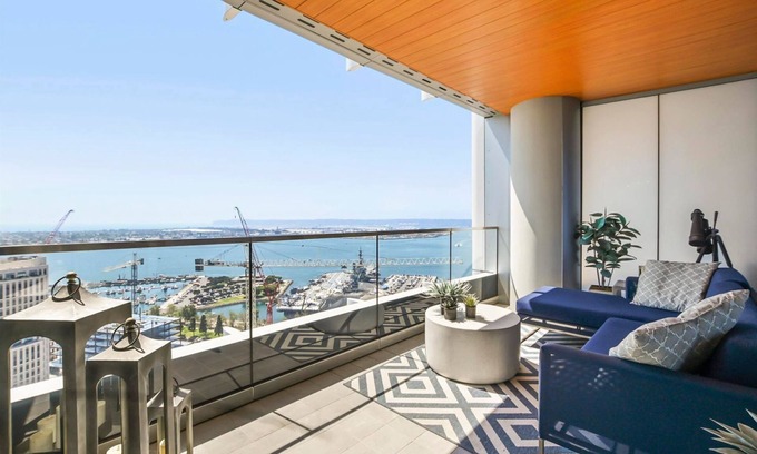Downtown San Diego Condominio | Luxurious 2-bedroom condo Waterfront Condo for the Ultimate San Diego Experience